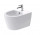 Навісне біде Duravit ME by Starck 37x48 cm z переливом, з отвором для змішувача, DuraShield - білий