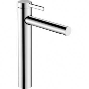 Змішувач душовий одноважільний Hansgrohe Zesis S, на стінку - чорний мат.