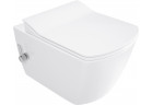 Раковина WC Deante Blur 52,5 x 37,2 cm, z funkcją bidetu, зі змішувачем mieszaczową - білий