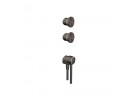 Комплект do kolumny prysznicowej Gessi Origini - Black Metal Brushed PVD
