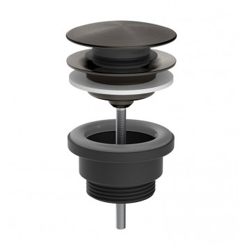 Клапан раковинний 1 1/4” „Stop&Go”, Gessi - 708 Copper Brushed PVD
