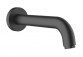 Змішувач для умивальника Hansgrohe Vernis Shape одноважільний, з краном 20,7 cm, настінний, прихований - чорний мат.