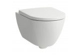 Раковина WC Laufen Pro X навісна, 36 x 54 cm, Silent Flush Rimless, EasyFit 3.0 - біла