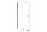 Душова стінка Deante Prizma walk-in 120x195 cm - скло прозоре, profil titanium