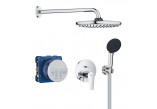 Душовий комплект прихований Grohe Precision SmartControl з верхнім душем Vitalio Joy 260 - хром