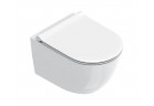 Комплект Catalano раковина WC Sfera 35x50 cm навісна, Silentech z nowym mocowaniem, tzw. up-fix в комплекті з сидінням з мікроліфтом i mocowaniami