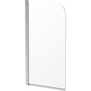 Ширма для ванни Deante Jasmin 80x140 cm - titanium