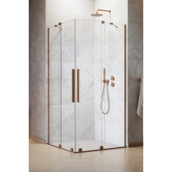 Двері душові ліве Radaway Arta KDD B 80, 800x2000mm, складані, profil хром