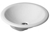 Умивальник Duravit Architec на стільницю śr.47 cm, без отвору