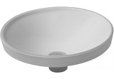 Умивальник Duravit Architec під стільницю śr.37,5 cm