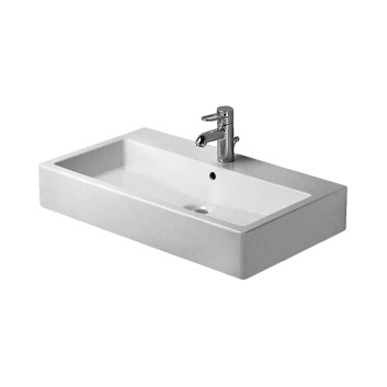 Umywalka Duravit Vero z półką na baterię 700x470 mm jednootworowa- sanitbuy.pl