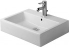 Умивальник монтований на стільниці Duravit Vero біла, 59,5 x 46,5 cm, біла, отвір для змішувача, шліфована, tył glazurowany