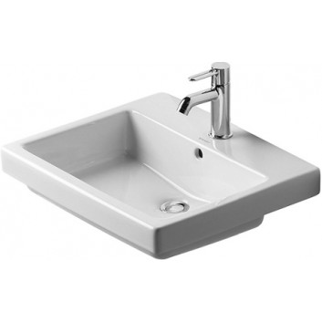 Umywalka Duravit Vero 550x465 mm, jednootworowa- sanitbuy.pl