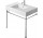 Стелаж Duravit Vero do Umywalki 032985, хром