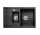 Zlewozmywak Для панелей 78x50 cm Blanco METRA 6 S Compact, antracyt