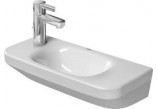  Umywalka Duravit DuraStyle, mała, 500x220 mm, otwór na baterię z prawej strony, Biały Alpin- sanitbuy.pl