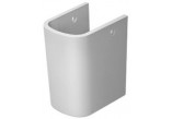 Półpostument do umywalki, Duravit DuraStyle, 450x335 mm, Biały Alpin- sanitbuy.pl