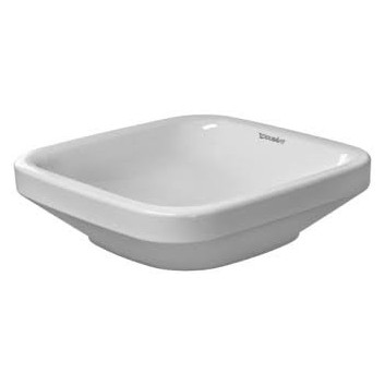  Umywalka Duravit DuraStyle, 430x430 mm, szlifowana, bez otworu na baterię, Biały Alpin- sanitbuy.pl