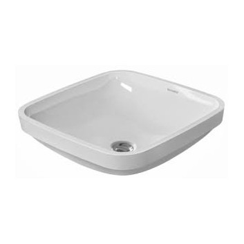  Umywalka podblatowa, Duravit DuraStyle, 370x370 mm, bez otworu na baterię, Biały Alpin- sanitbuy.pl