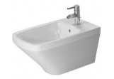 Навісне біде, Duravit DuraStyle, 370x620 mm, 1-otworowy, Білий Alpin