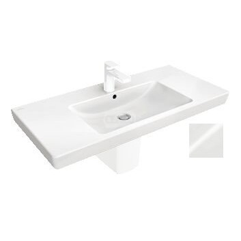 Umywalka Villeroy & Boch Subway 2.0 z blatem ceramicznym 800x470- sanitbuy.pl