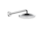 Верхній душ/ Голівка верхнього душу Hansgrohe Raindance Select S 240 2 jet з кронштейном 390 mm, DN 15, діаметр 243 mm, білий/хром