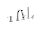 Однорычажный для ванны Grohe Grandera pięciootworowa