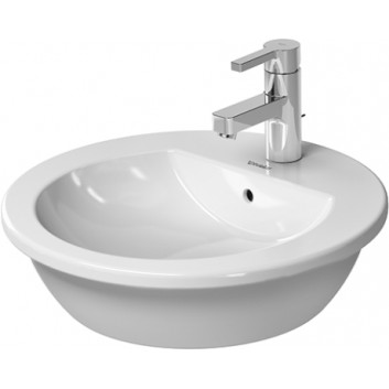 Umywalka Duravit Darling New, śr. 470 mm, jednootworowa- sanitbuy.pl