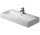 Умивальник Duravit Vero з полицею для змішувача, з одним отвором, 100x47 cm, біла WonderGliss