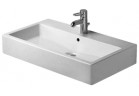 Умивальник Duravit Vero з полицею для змішувача, з одним отвором, 70x47 cm, біла WonderGliss 