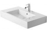 Умивальник Duravit Vero меблевий, з одним отвором, 85x49, біла WonderGliss cm