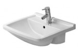 Умивальник Duravit Starck 3 на пів стільниці, 55x46 cm