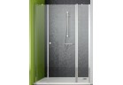 Двері для ніши Radaway Eos II DWS 140 ze ściankami bocznymi праве, розміри: 1390-1410x1950 mm, скло прозоре 