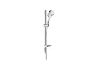 Душовий комплект Hansgrohe Raindance Select E 120 3 jet / Unica'S Puro 0,65 m, EcoSmart 9 l/min, EcoSmart 9 l/min, білий/хром