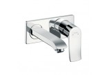 Bateria Hansgrohe Metris E2 umywalkowa ścienna Low Flow 3,5 l/min- sanitbuy.pl