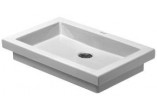 Umywalka Duravit 2nd Floor blatowa 580x415 mm- sanitbuy.pl