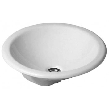 Umywalka Duravit Architec nablatowa śr.470 mm, bez otworu- sanitbuy.pl