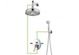 System podtynkowy Omnires Art Deco - sanitbuy.pl