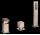 Однорычажный для ванны Gessi Rettangolo на 3 отвори