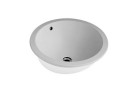 Умивальник Villeroy & Boch Loop&Friends, Білий Alpin Ceramicplus, на стільницю, діаметр 39 cm, z переливом