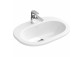 Umywalka Villeroy & Boch O.Novo, nablatowa, Biały Alpin Ceramicplus, 560x405 mm, 1 lub 3 otworowa, z przelewem- sanitbuy.pl