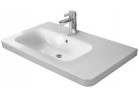  Меблевий умивальник, Duravit DuraStyle, 80x48 cm, komora з лівої сторони, 1 -отвори, Білий Alpin WonderGliss