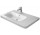  Меблевий умивальник, Duravit DuraStyle, 80x48 cm, komora з лівої сторони, 1 -отвори, Білий Alpin WonderGliss