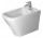 Біде підлогове, Duravit DuraStyle, 370x570 mm, 1-otworowy, Білий Alpin WonderGliss