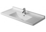 Umywalka Duravit Starck 3 z blatem ceramicznym, 850x485 mm- sanitbuy.pl