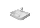 Умивальник монтований на стільниці, Duravit Happy D. 60x40 cm, з одним отвором, Білий Alpin