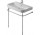 Стелаж для умивальників 231810, Duravit Happy D., +50 mm