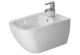 Bidet stojący, Duravit Happy D.2, 365x570, 1-otworowy, Biały Alpin WonderGliss- sanitbuy.pl