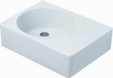 Умивальник wiszaca, Duravit Scola, 61,5x46 cm, komora з лівої сторони, Білий Alpin