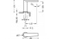 Bateria umywalkowa elektroniczna Class - Tres stojąca bez korka, do wody zimnej lub wstępnie zmieszanej- sanitbuy.pl